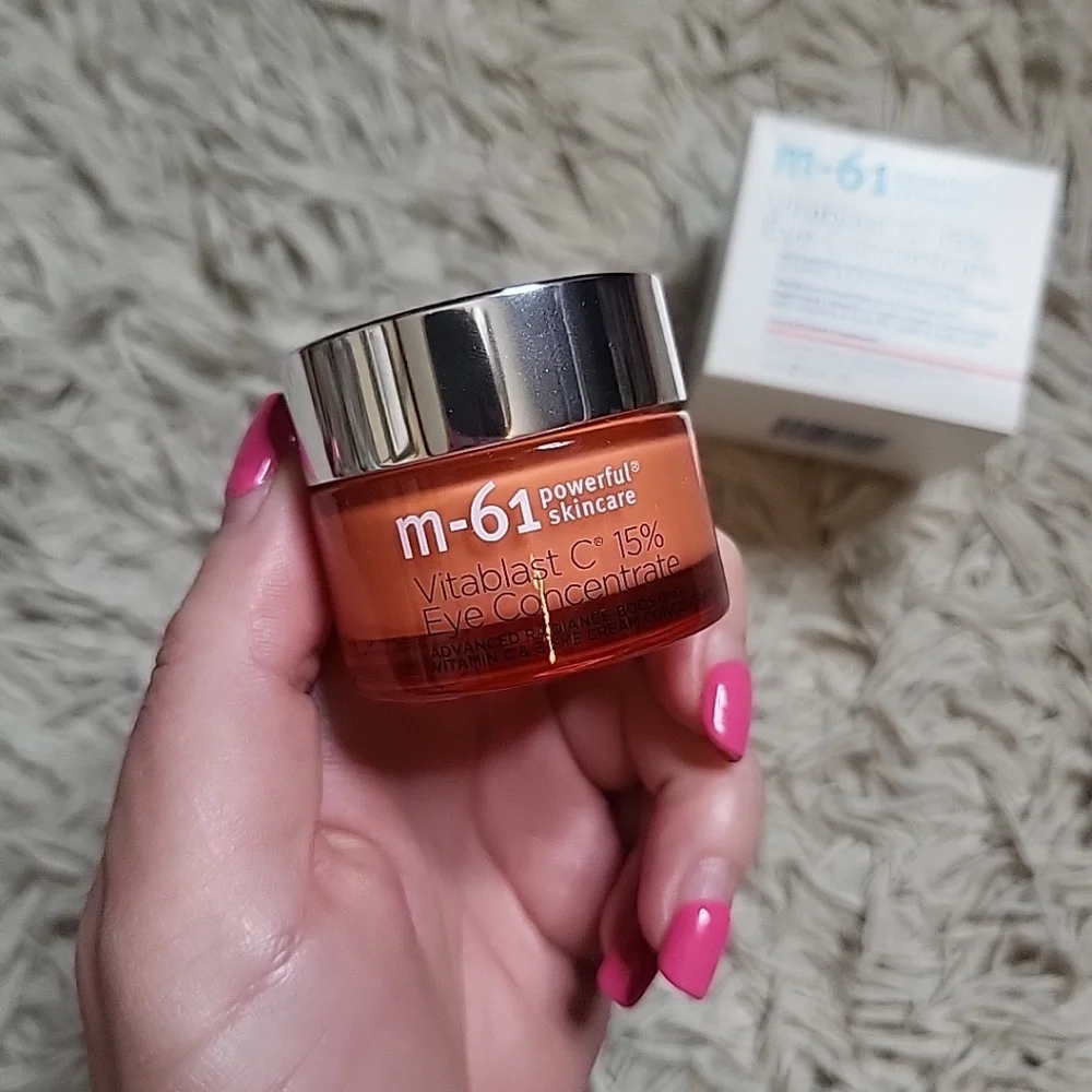M-61 Powerful Skincare Vitablast C 15% Radiance-Boosting EYE CONCENTRATE 0.5 oz - Picture 3 of 10